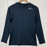【Women's L ブラック系】 Cw-X ( シーダブリューエックス ) スポーツトップ セカンドボディ2.0 ポリエステル ウェア トップス インナー シャツ ロングスリーブTシャツ クルーネック 化繊 z00058463  化繊 ロングスリーブTシャツ クルーネ