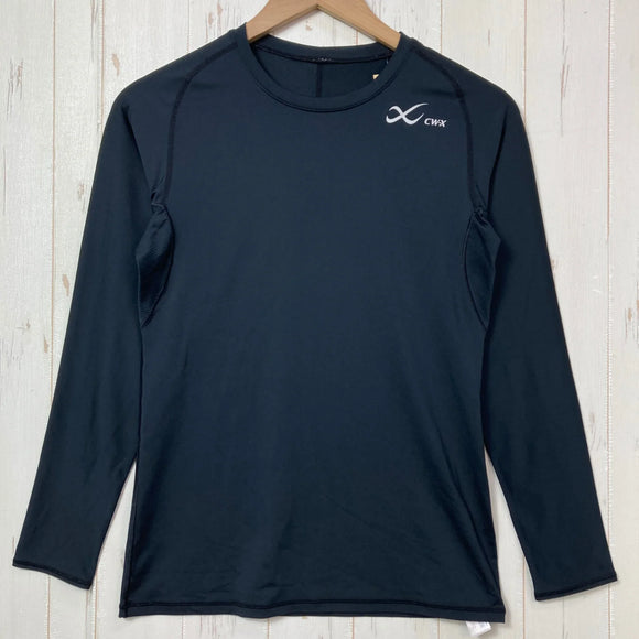 【Women's L ブラック系】 Cw-X ( シーダブリューエックス ) スポーツトップ セカンドボディ2.0 ポリエステル ウェア トップス インナー シャツ ロングスリーブTシャツ クルーネック 化繊 z00058463  化繊 ロングスリーブTシャツ クルーネ