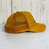 Arcteryx Logo Trucker Hat Quantum (One Size, Orange) - Discontinued Model, Hard to Find - Polyester, Clothing, Accessories, Headwear, Cap (z00053907)