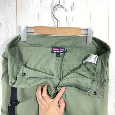 【Men's 31 グリーン系】 2018 Patagonia ( パタゴニア ) コージー パイク パンツ Cozy Pike Pants INDG ナイロン ウェア ボトムス ロングパンツ ソフトシェル z00058724 INDG ソフトシェル ロングパンツ ボ