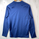 Men's Small Navy 2012 Patagonia Capilene 3 Midweight Crew, Polyester Long Sleeve Crew T-Shirt