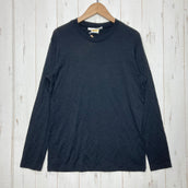 【Unisex XS ブラック系】 Icebreaker ( アイスブレーカー ) メリノ 150 ロングスリーブ ティー Merino 150 Long Sleeve Tee メリノウール ウェア トップス インナー シャツ ロングスリーブTシャツ クルーネック ウー