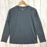 【Women's M グレー系】 Millet ( ミレー ) ヘザー メッシュ クルー ロングスリーブ Heather Mesh Crew Ls ベースレイヤー Tシャツ ロンt MIV01783 Women's 化繊 ロングスリーブTシャツ クルーネック インナ - 【公式】2ndGEAR（セカンドギア）Webショップ【登山用品・アウトドア用品専門 買取販売店】