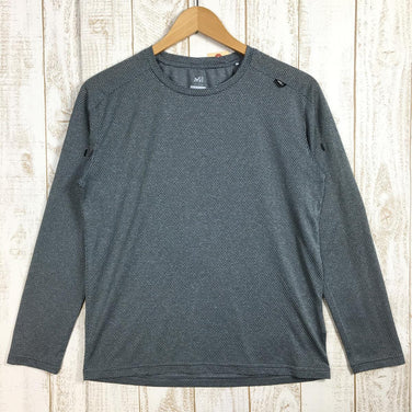 【Women's M グレー系】 Millet ( ミレー ) ヘザー メッシュ クルー ロングスリーブ Heather Mesh Crew Ls ベースレイヤー Tシャツ ロンt MIV01783 Women's 化繊 ロングスリーブTシャツ クルーネック インナ - 【公式】2ndGEAR（セカンドギア）Webショップ【登山用品・アウトドア用品専門 買取販売店】