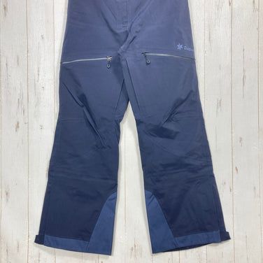 【Women's S ネイビー系】 Goldwin ( ゴールドウィン ) パルテノス ビブ Parthenos Bib ポリエステル ウェア ボトムス ロングパンツ ハードシェル z00059189  ハードシェル ロングパンツ ボトムス ウェア