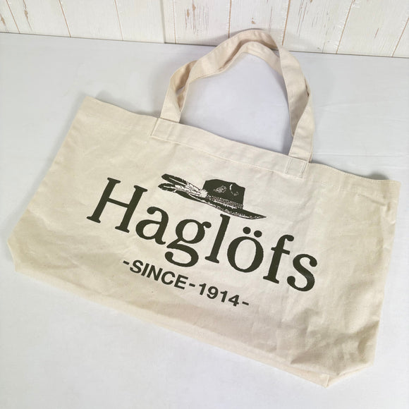 【OneSize ベージュ系】 Haglofs ( ホグロフス ) BYHB トート バッグ BYHB Tote Bag オーガニックコットン キャンバス ロゴ トートバッグ コットン バッグ ストレージ トートバッグ z00061732  トートバッグ バッグ ス