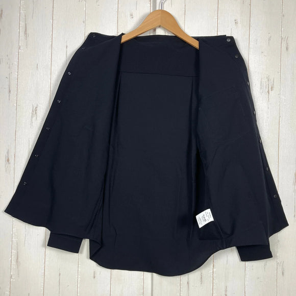 【Women's S ブラック系】 Ridge Mountain Gear ( リッジマウンテンギア ) ポリベーシックロングスリーブシャツ Poly Basic Long Sleeve Shirt Black Navy ポリエステル ウェア トップス インナー シャツ