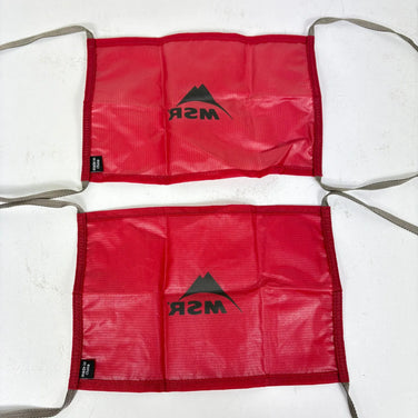 [One Size, Red Series] Msr Snow/Sand Tent Anchors, Set of 4, Camping Gear, Tent, z00057801 Tent, Camping Gear