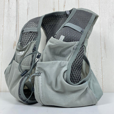 【男女通用 M 灰色】Salomon ACTIVE SKIN 8 尼龙收纳袋跑步背心背包 z00057128 跑步背心背包收纳袋