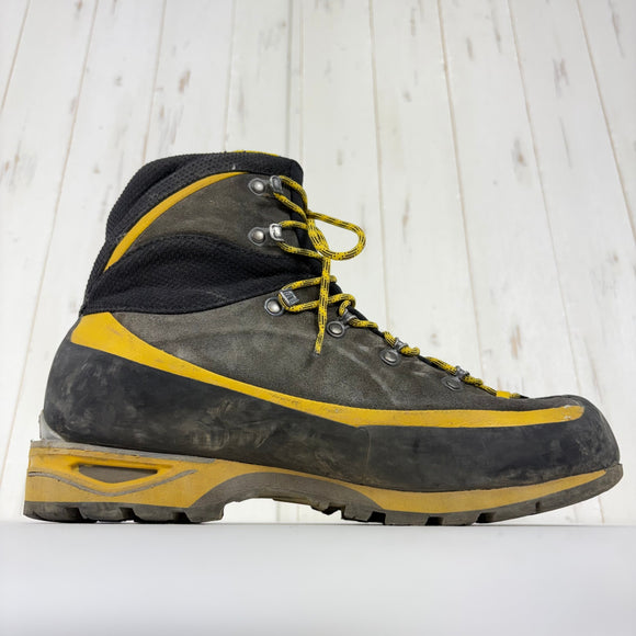 【Men's 26.7cm グレー系】 La Sportiva ( ラ・スポルティバ ) トランゴ アルプ エボ ゴアテックス Trango Alp Evo GTX Grey / Yellow アルパインブーツ レザーアッパー GORE-TEX ビブラムソール フットウェア