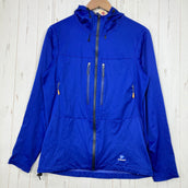 【Men's M ブルー系】 Finetrack ( ファイントラック ) ニュウモラップ フーディ Pneumo Wrap Hoody ポリエステル ウェア トップス アウター ジャケット ソフトシェル GORE-TEX Windstopper ( ゴアテックス