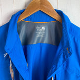 【Men's S ブルー系】 Mountain Hardwear ( マウンテンハードウェア ) キャニオン ショートスリーブ シャツ Canyon Short Sleeve Shirt ナイロン ウェア トップス インナー シャツ ショートスリーブシャツ 化繊