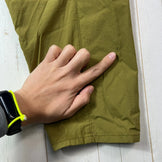 Men's Medium Green Yamatomichi (Yama to Michi) Double Weave Five-Pocket Pants, DW 5-Pocket Pants, Nylon, Long Pants, z00054490