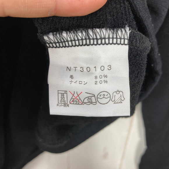 【Men's XL ブラック系】 The North Face ( ザ・ノースフェイス ) ロングスリーブ ニューヤーン ミッド ジップアップ L/S NUYARN MID ZIPUP サミットシリーズ ウール ウェア トップス アウター ジャケット フリース z00