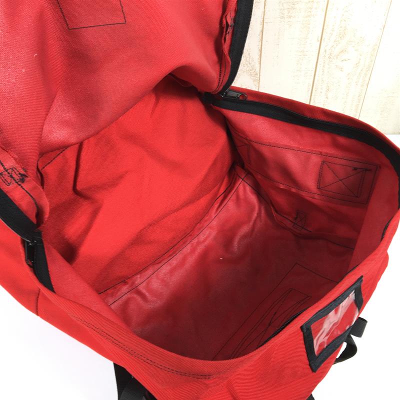 [One Size Red] Benchmark Fss / Forest Safety Service Out Of County Bag Backpack Cordura Nylon Made in USA Forest Ranger Forest Service National Molding Buckle