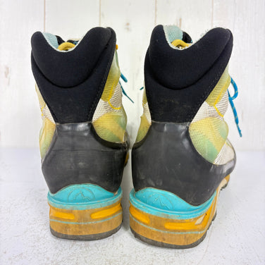 【Women's 23.7cm ブルー系】 La Sportiva ( ラ・スポルティバ ) トランゴ キューブ GTX ウーマン Trango Cube GTX Woman Malibu Blue / Yellow GORE-TEX セミワンタッチアイゼン対応 フットウェア