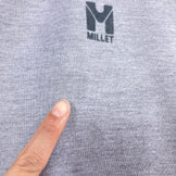【Men's XS ネイビー系】 Millet ( ミレー ) インセクト バリヤー M ロゴ Tシャツ ショート スリーブ Insect Barrier M Logo T Shirt Short Sleeve ポリエステル ウェア トップス インナー シャツ ショー