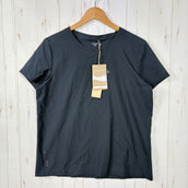 【Women's M ブラック系】 Houdini ( フーディニ ) ウィメンズ カバー ティー W's Cover Tee 840016 TRUE BLACK z00055977 TRUE BLACK 化繊 ショートスリーブTシャツ クルーネック インナー シャツ
