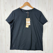 【Women's M ブラック系】 Houdini ( フーディニ ) ウィメンズ カバー ティー W's Cover Tee 840016 TRUE BLACK z00055977 TRUE BLACK 化繊 ショートスリーブTシャツ クルーネック インナー シャツ
