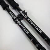 【Unisex OneSize ブラック系】 Magic Mountain ( マジックマウンテン ) ペアーライトアルファ ジュラルミン MP201WP2 Unisex トレッキングポール ポール ストック - 【公式】2ndGEAR（セカンドギア）Webショップ【登山用品・アウトドア用品専門 買取販売店】