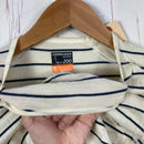 【Women's S アイボリー系】 Icebreaker ( アイスブレーカー ) 200オアシスロングスリーブクルーストライプ 200 OASIS LS CREWE STRIPE メリノウール ウェア トップス インナー シャツ ロングスリーブTシャツ クルーネック-4