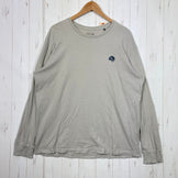 【Men's L ベージュ系】 Mountain Hardwear ( マウンテンハードウェア ) リググラフィック リラックスド ロングスリーブ コットン ウェア トップス インナー シャツ ロングスリーブTシャツ クルーネック コットン z00059505  コ