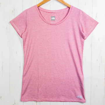 【Women's L レッド系】 The North Face ( ザ・ノースフェイス ) ショート スリーブ テンセル ストレッチ クルー S/S Tencel Stretch Crew ポリエステル ウェア トップス インナー シャツ ショートスリーブTシャツ ク - 【公式】2ndGEAR（セカンドギア）Webショップ【登山用品・アウトドア用品専門 買取販売店】