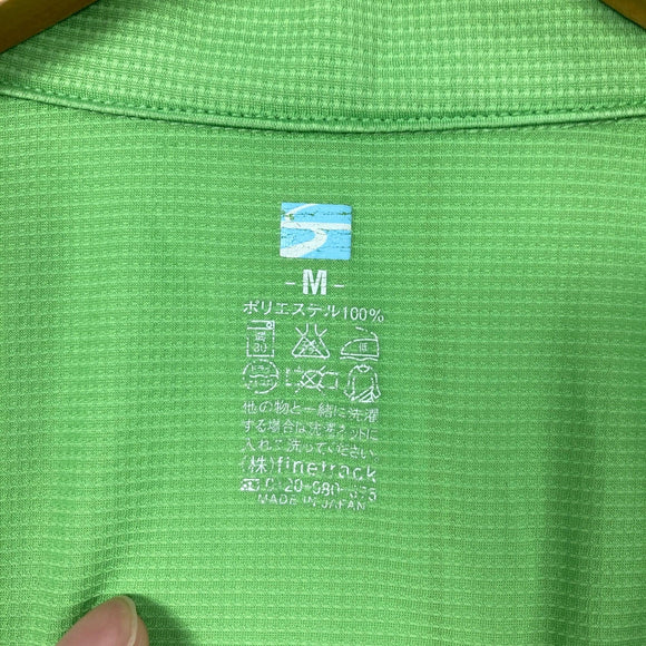 【Women's M グリーン系】 Finetrack ( ファイントラック ) ドラウト エア ジップネック ポリエステル ウェア トップス インナー シャツ ロングスリーブシャツ 化繊 z00060129  化繊 ロングスリーブシャツ インナー シャツ トップス ウ