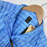 【Women's L ブルー系】 Jackwolfskin ( ジャックウルフスキン ) センタウラ シャツ Centaura Shirt ナイロン ウェア トップス インナー シャツ ショートスリーブシャツ 化繊 z00054717  化繊 ショートスリーブシャツ