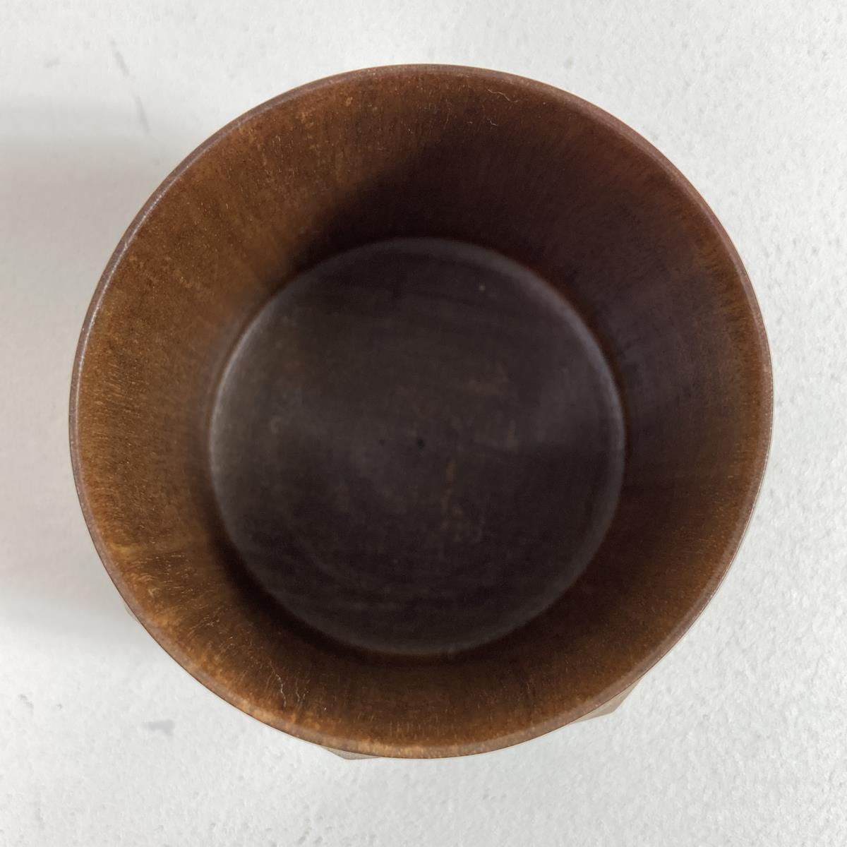 [OneSize Brown] Akihiro Woodworks (Akihiro Woodworks) Jin Cup Ul Jin Cup Ul 天然木材难以获得 Tabunoki 杯子马克杯不倒翁炊具