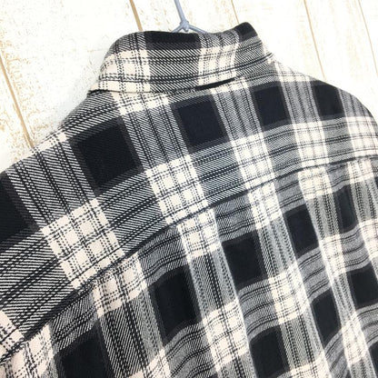 【Women's S ブラック系】 The North Face ( ザ・ノースフェイス ) × ナナミカ パープルレーベル ツイル チェック シャツ Twill Check Shirt NT3958N Asian Women's  化繊 ロングスリーブシャツ インナー