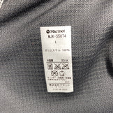 【Men's L グレー系】 Marmot ( マーモット ) サンスクリーン ショートスリーブ シャツ Sunscreen Short Sleeve Shirt ポリエステル ウェア トップス インナー シャツ ショートスリーブシャツ 化繊 z00053233