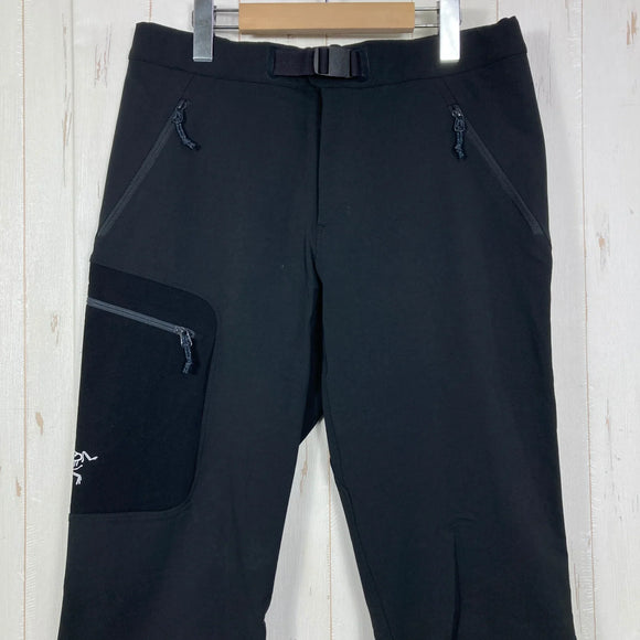 【Men's S ブラック系】 Arcteryx ( アークテリクス ) ガンマ AR パンツ Gamma AR Pant 入手困難 4WAYストレッチ 耐久撥水 ナイロン ウェア ボトムス ロングパンツ ソフトシェル z00061275  ソフトシェル ロングパン