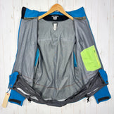【Women's XS ブルー系】 Arcteryx ( アークテリクス ) スティングレイ ジャケット Stingray Jacket Cyan Blue ナイロン ウェア トップス アウター ジャケット レインシェル GORE-TEX ( ゴアテックス ) z000