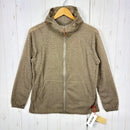 【Women's L ベージュ系】 Ridge Mountain Gear ( リッジマウンテンギア ) アルファ フルジップ フーディ Alpha Full Zip Hoodie  Warm Taupe z00055786 Warm Taupe フリース アウター ジ-1