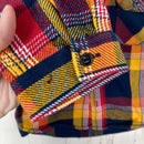 【Kid's 120 ネイビー系】 The North Face ( ザ・ノースフェイス ) フーデッド ジャック シャツ Hooded Jac Shirt コットン ウェア トップス インナー シャツ ロングスリーブシャツ コットン z00056695  コットン ロ-7