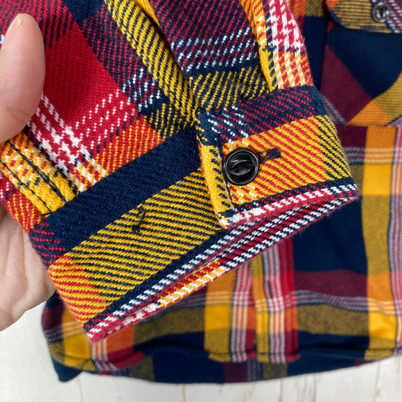 【Kid's 120 ネイビー系】 The North Face ( ザ・ノースフェイス ) フーデッド ジャック シャツ Hooded Jac Shirt コットン ウェア トップス インナー シャツ ロングスリーブシャツ コットン z00056695  コットン ロ