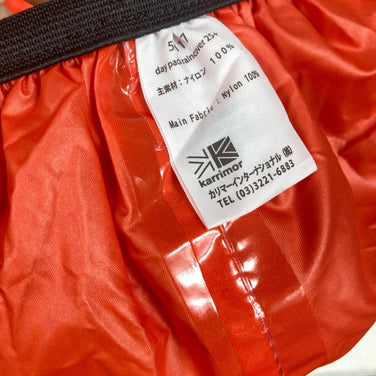 均码 橙色 Karrimor 背包防雨罩 25+ 尼龙包收纳背包罩 (z00053541)