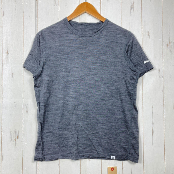 【Women's L グレー系】 Ridge Mountain Gear ( リッジマウンテンギア ) メリノ ベーシック ショートスリーブ ティー Merino Basic Short Sleeve Tee メリノウール ウェア トップス インナー シャツ ショート