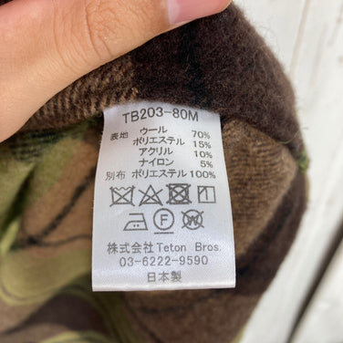 【Men's L ベージュ系】 Teton Bros ( ティートンブロス ) ファラロン シャツ Farallon Shirt 尾州再生ウール 毛七 ウール ウェア トップス インナー シャツ ロングスリーブシャツ ウール z00060831  ウール ロングスリ