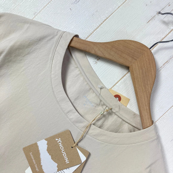 【Men's M ベージュ系】 Houdini ( フーディニ ) カバー クルー Cover Crew Foggy Mountain ポリエステル ウェア トップス インナー シャツ ロングスリーブTシャツ クルーネック 化繊 z00059718 Foggy Mo