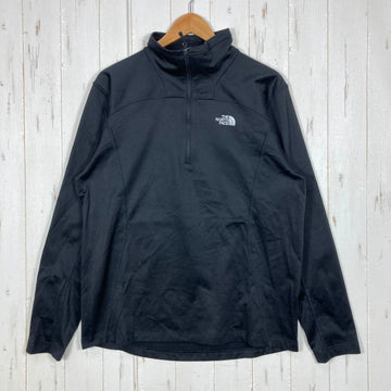 【Men's L ブラック系】 The North Face ( ザ・ノースフェイス ) ハーフジップ フリース プルオーバー Half Zip Fleece Pullover ポリエステル ウェア トップス アウター ジャケット フリース z00061155  フ