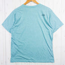 【Men's L ブルー系】 The North Face ( ザ・ノースフェイス ) ショート スリーブ カラー ヘザー ロゴ ティー S/S Color Heather Logo Tee ポリエステル ウェア トップス インナー シャツ ショートスリーブTシャ-2