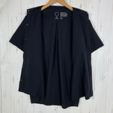 【Men's M ブラック系】 Yamatomichi ( 山と道 ) UL ショートスリーブ シャツ UL Short Sleeve Shirt シャドウリップ 超軽量 ポリエステル ウェア トップス インナー シャツ ショートスリーブシャツ 化繊 z000610