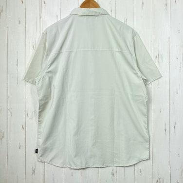 【Men's L ベージュ系】 Mountain Hardwear ( マウンテンハードウェア ) トレイル センダー ショートスリーブ Trail Sender Short Sleeve ポリエステル ウェア トップス インナー シャツ ショートスリーブシャツ 化