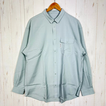 【Men's XL グリーン系】 Ridge Mountain Gear ( リッジマウンテンギア ) メリノ ベーシック ロングスリーブ シャツ Merino Basic Long Sleeve Shirt Sage Fog z00058941 Sage Fog ウ