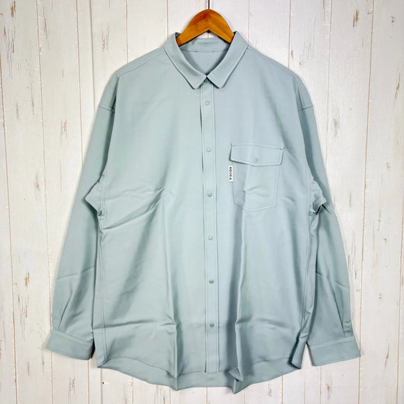 【Men's XL グリーン系】 Ridge Mountain Gear ( リッジマウンテンギア ) メリノ ベーシック ロングスリーブ シャツ Merino Basic Long Sleeve Shirt Sage Fog z00058941 Sage Fog ウ