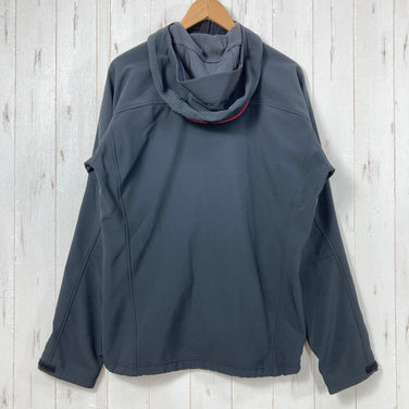 【Men's M ブラック系】 Haglofs ( ホグロフス ) レプタイル フード Reptile Hood ポリエステル ウェア トップス アウター ジャケット ソフトシェル ポーラテック・パワーシールド z00057980  ソフトシェル アウター ジャケッ