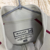 【Women's XS アイボリー系】 Millet ( ミレー ) シャルトルーズ ジップ ロングスリーブ シャツ MIV0929 Women's 化繊 ロングスリーブシャツ インナー シャツ トップス ウェア - 【公式】2ndGEAR（セカンドギア）Webショップ【登山用品・アウトドア用品専門 買取販売店】