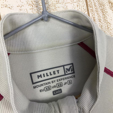 【Women's XS アイボリー系】 Millet ( ミレー ) シャルトルーズ ジップ ロングスリーブ シャツ MIV0929 Women's 化繊 ロングスリーブシャツ インナー シャツ トップス ウェア - 【公式】2ndGEAR（セカンドギア）Webショップ【登山用品・アウトドア用品専門 買取販売店】